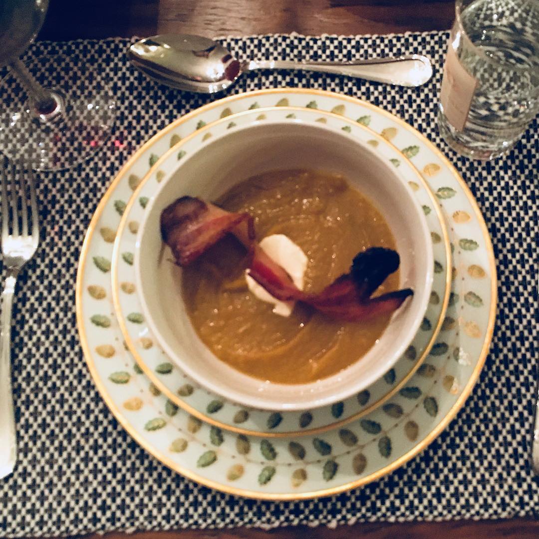 Butternut Squash and Apple Soup