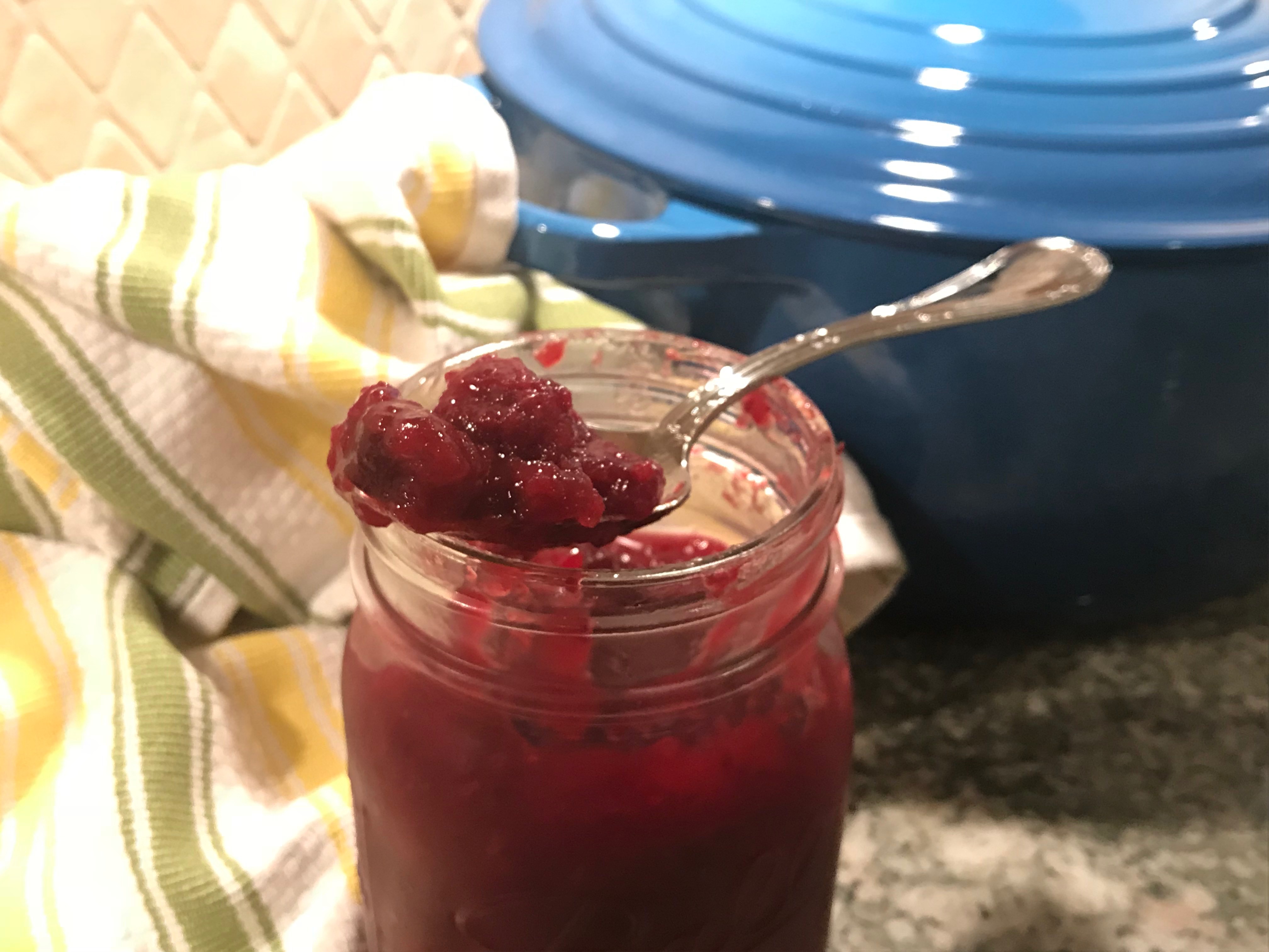 Easy Stove-top Paleo Cranberry Sauce