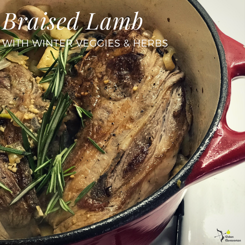 Braised Lamb Shoulder Chop